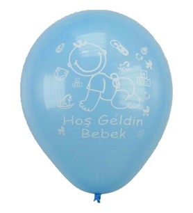 Hoşgeldin Erkek Bebek Balon