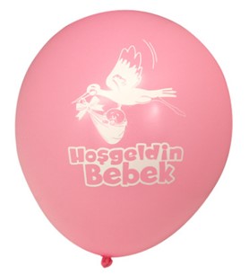 Hoşgeldin Kız Bebek Balon